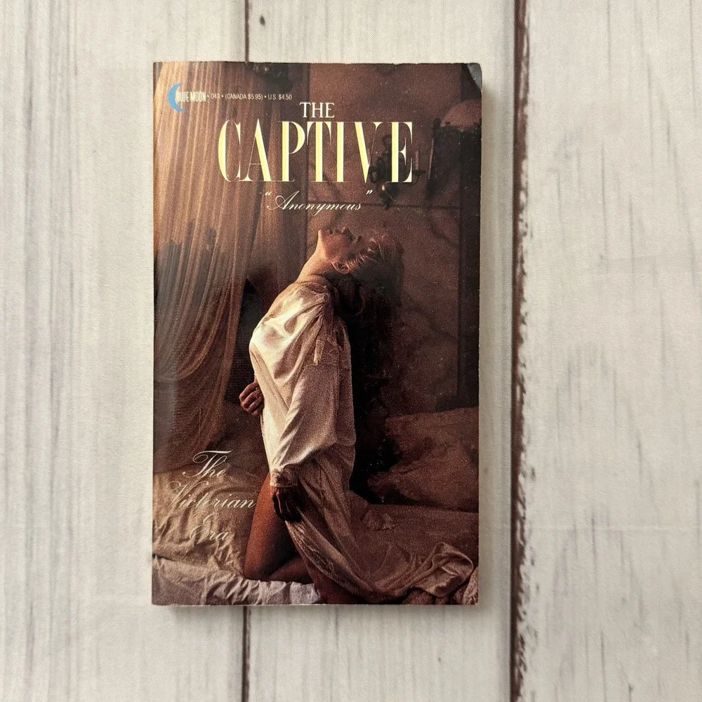 The Captive John Barclett Vintage Erotic Victorian Smut‎ PB Blue Moon 1989
